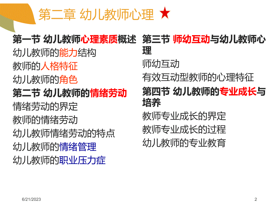 幼儿教师心理学前教育心理学PPT课件.ppt_第2页