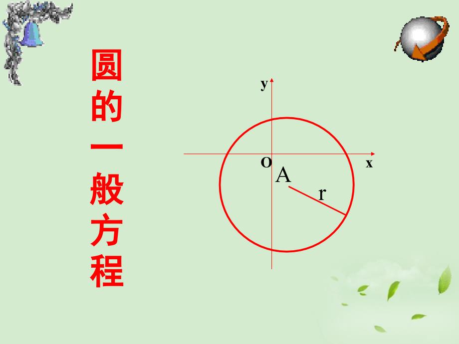 湖南桃江四中高二数学《4.1.2圆的一般方程》课件.ppt_第1页