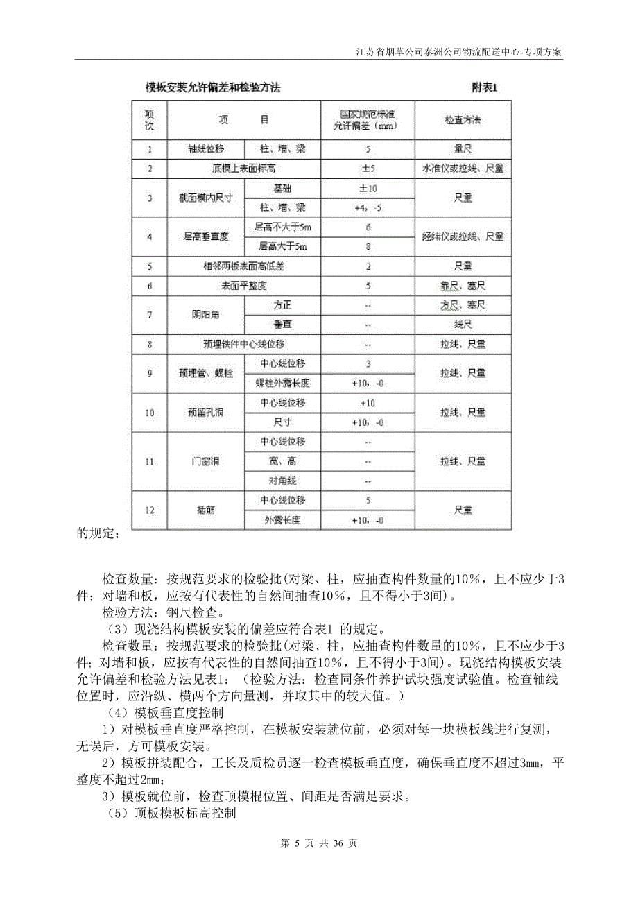 （烟草行业）高架支模烟草物流_第5页