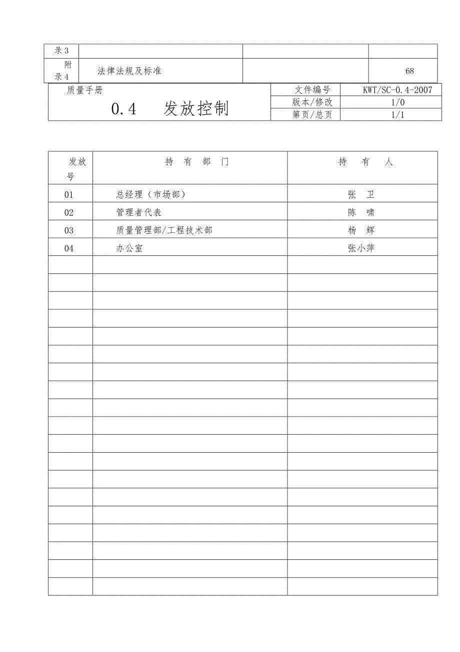 安防设计安装质量手册范本_第5页