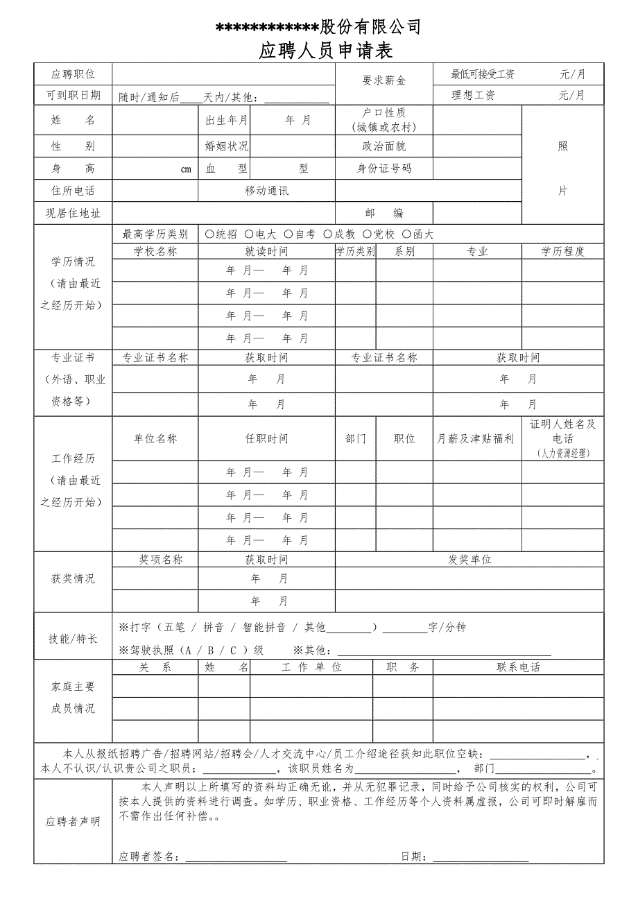 员工入司、试用、异动、离司管理单表与流程图_第1页