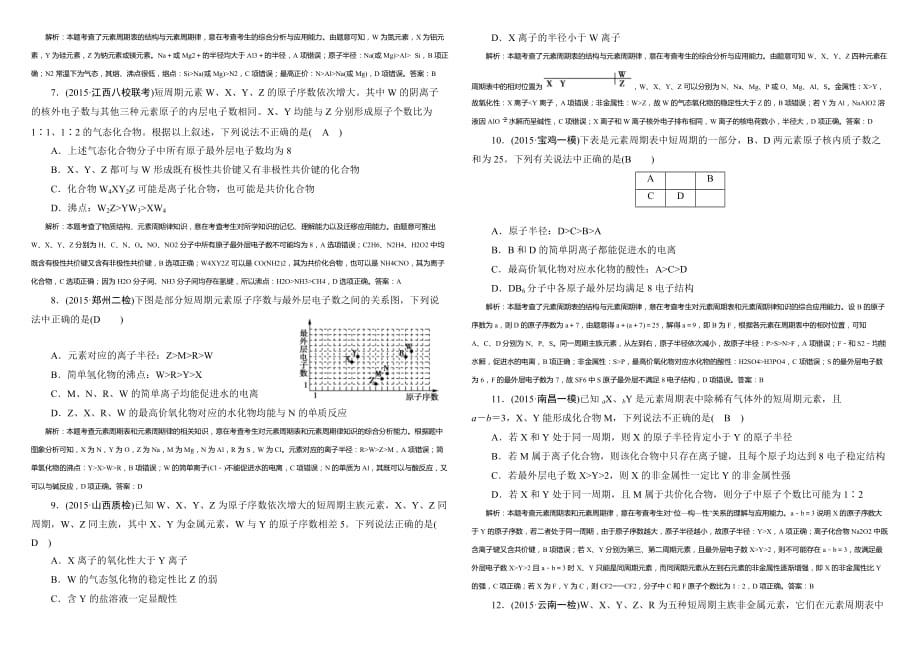 元素周期表专题 2018_第2页