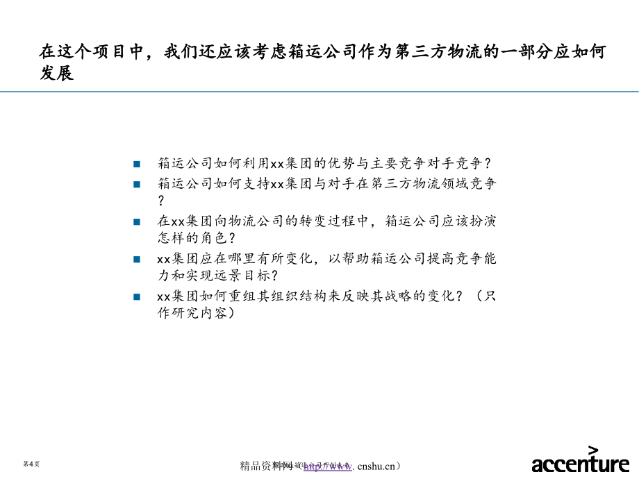 某集装箱运输有限公司战略项目终期报告_第4页