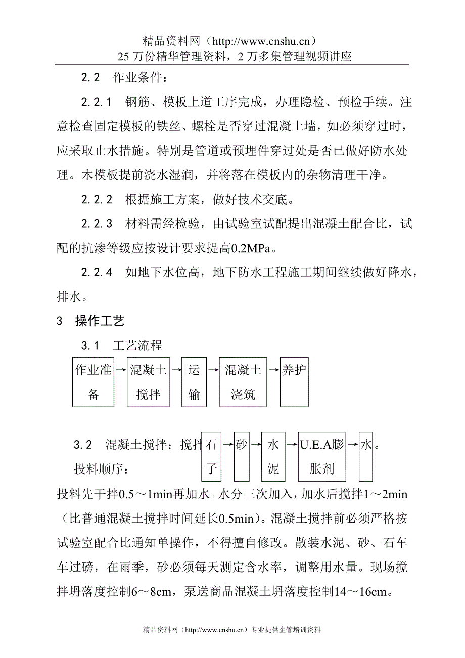 （建筑工程管理）地下防水工程施工工艺_第2页