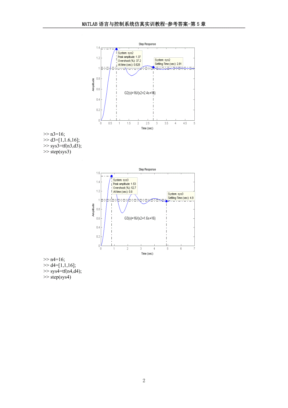 MATLAB语言与控制系统仿真-参考答案-第5章_第2页