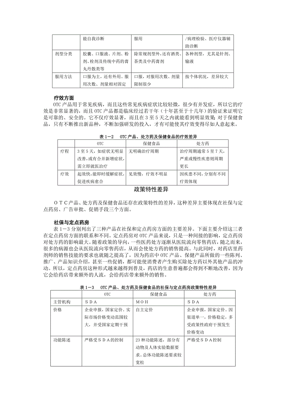 TC产品与处方药及保健食品的营销差异_第2页