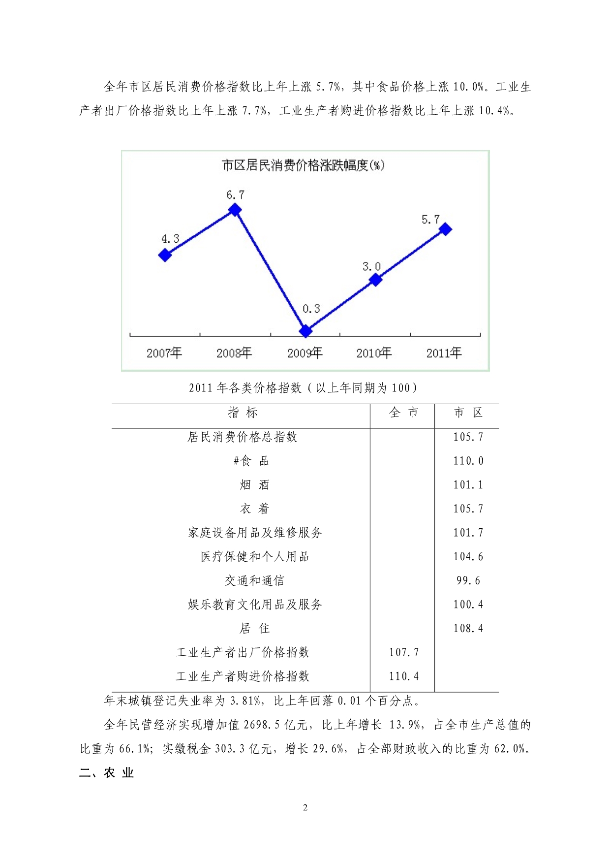 （冶金行业）XXXX年石家庄市国民经济与社会发展统计公报_第2页