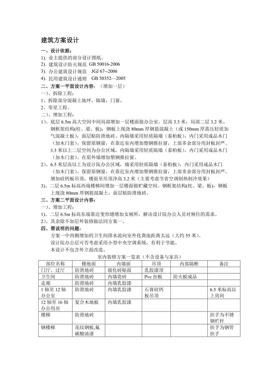 （建筑工程管理）办公楼装修改造设计_第2页