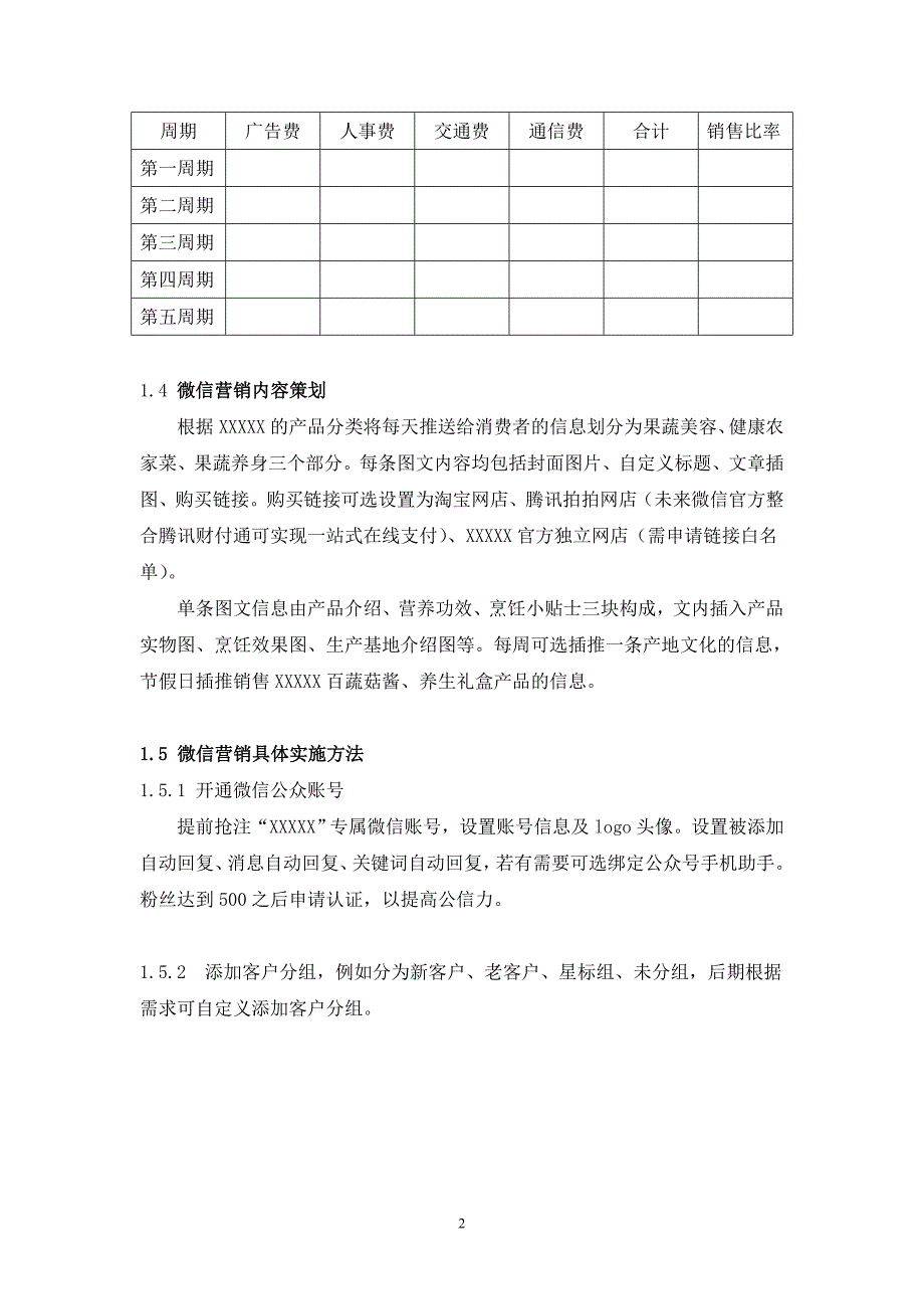 农产品微信营销策划方案_第3页