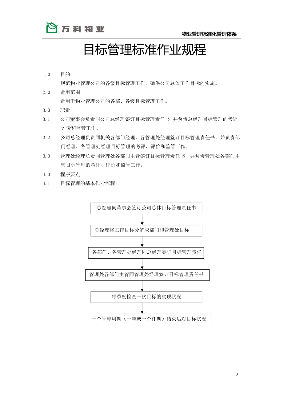 （万科企业管理）万科物业管理标准化管理体系_第3页