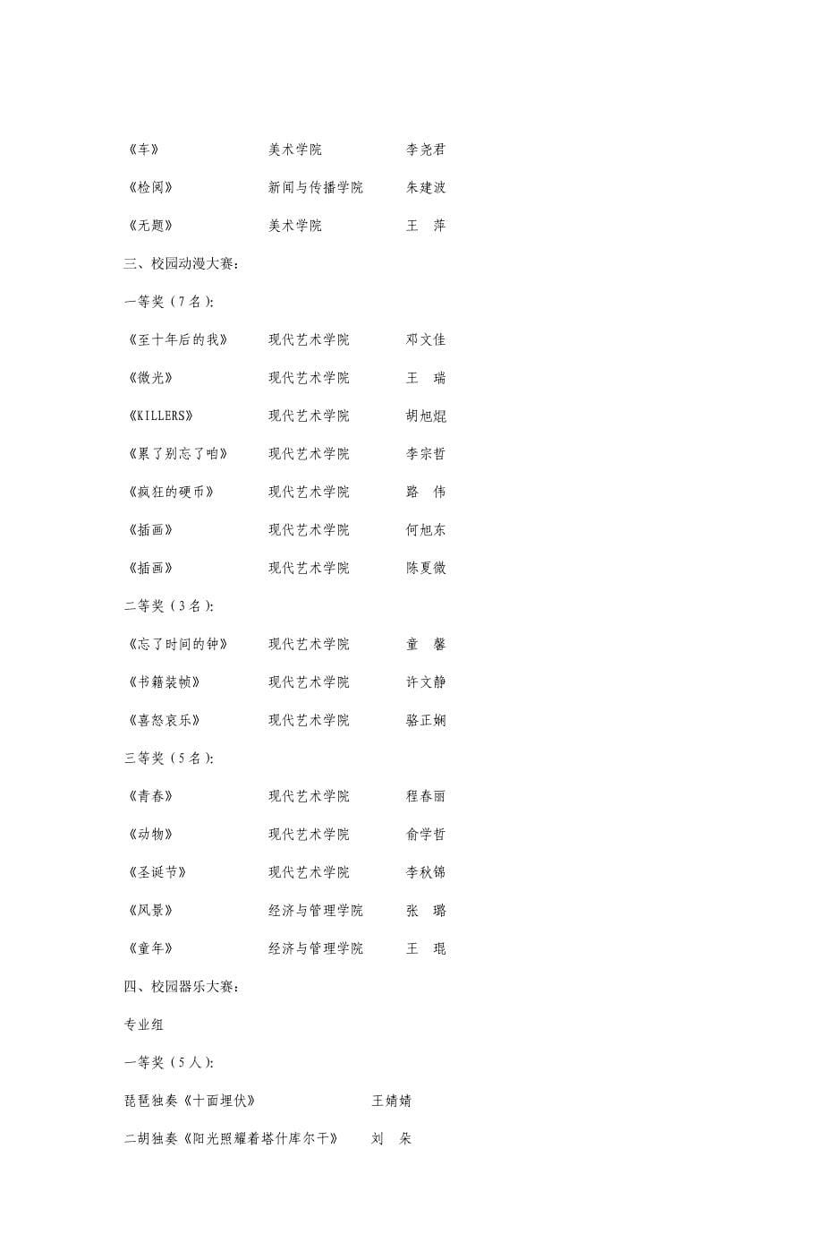 商丘师范学院-第六届大学生科技文化艺术节_第5页