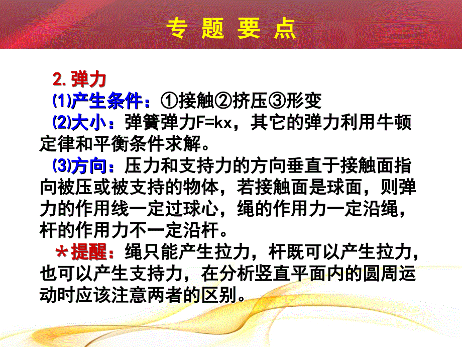 二轮复习专题一力与物体的平衡.ppt_第2页