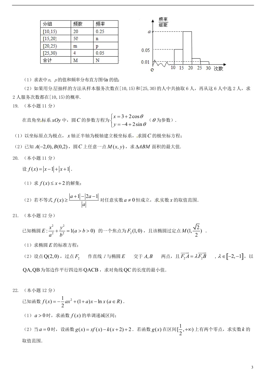 湖北高二数学下学期期中文无答案.doc_第3页