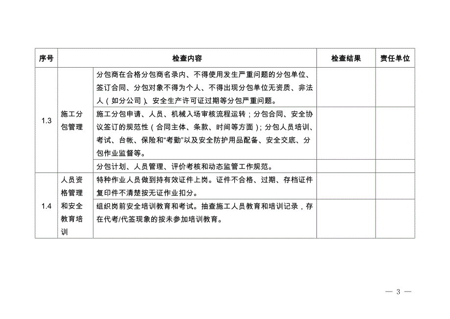 国网宁夏电力公司2016年春季安全大检查提纲(基建部分)_第3页