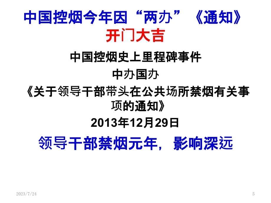 打印版-中国控烟履约进展——民间视角下的中国控烟---副本PPT课件.pptx_第5页