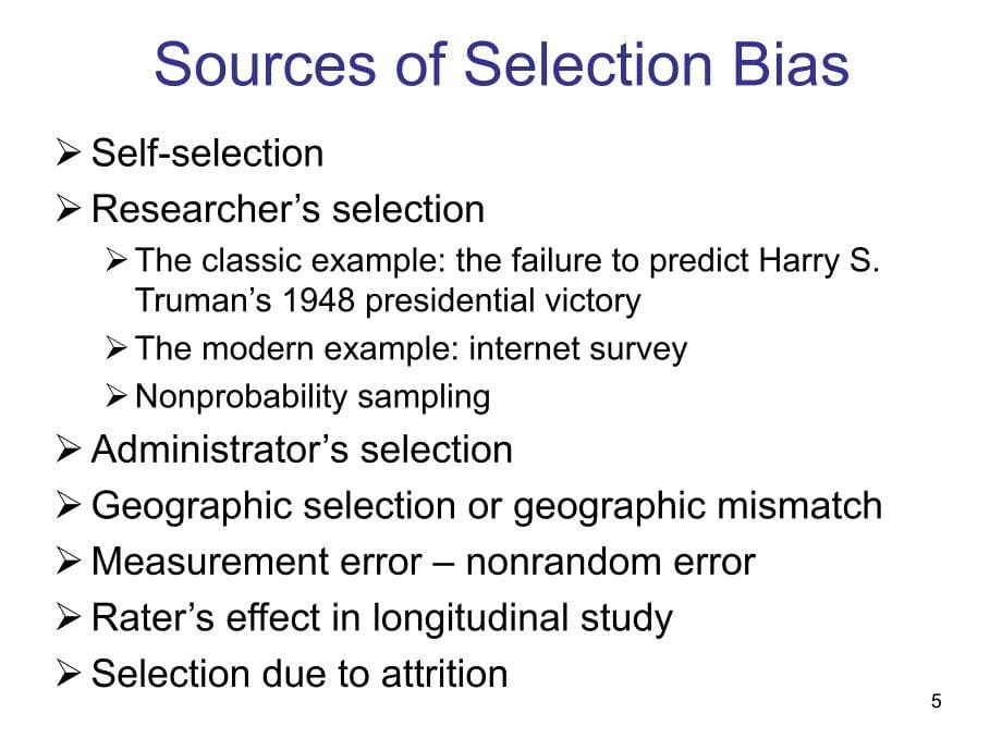 Selection bias and sensitivity analysis_第5页