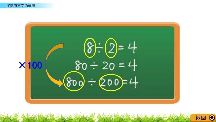 （冀教版）四年级上册数学《探索商不变的规律》_第5页