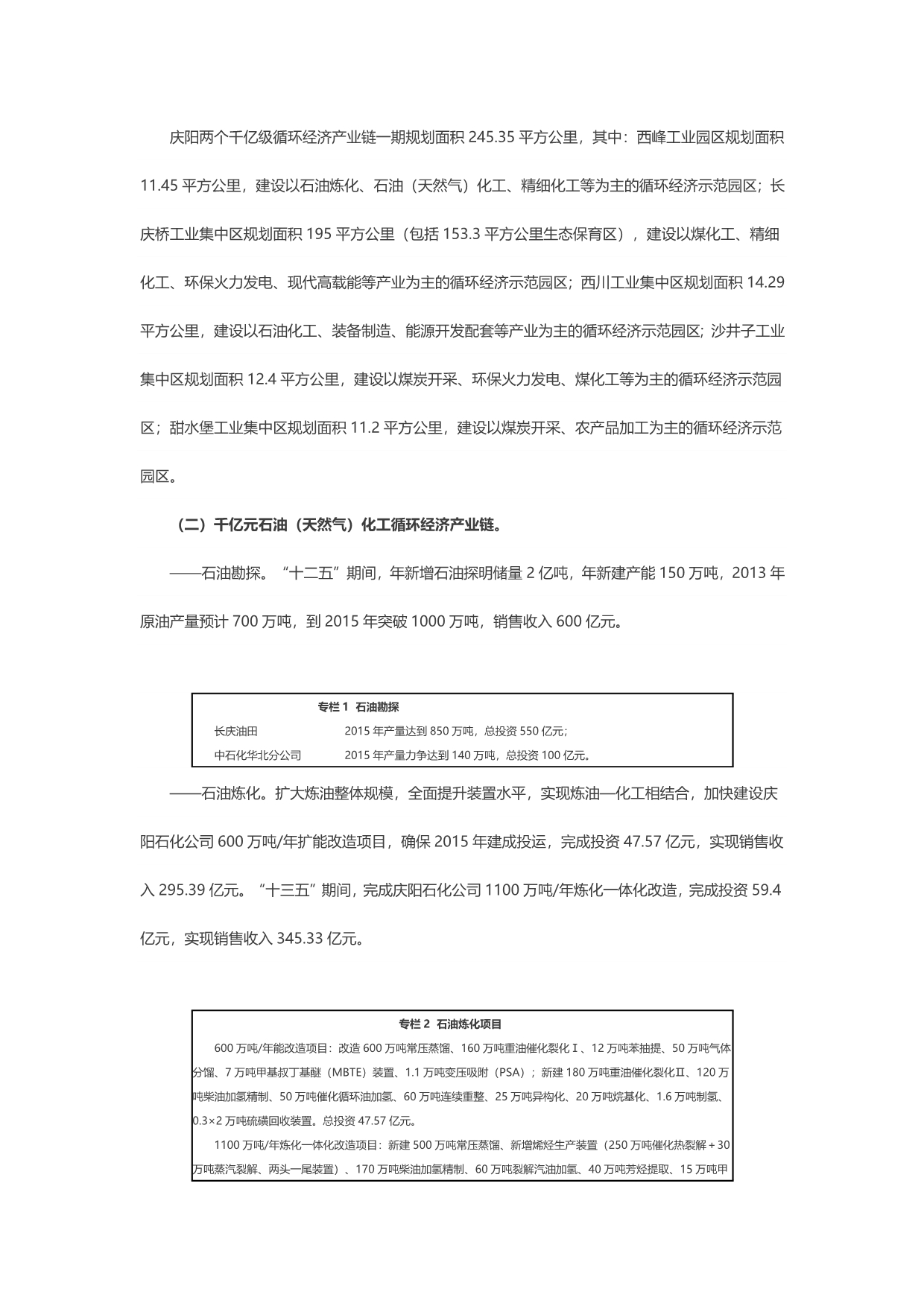 甘肃庆阳千亿级循环经济产业链实施方案_第2页