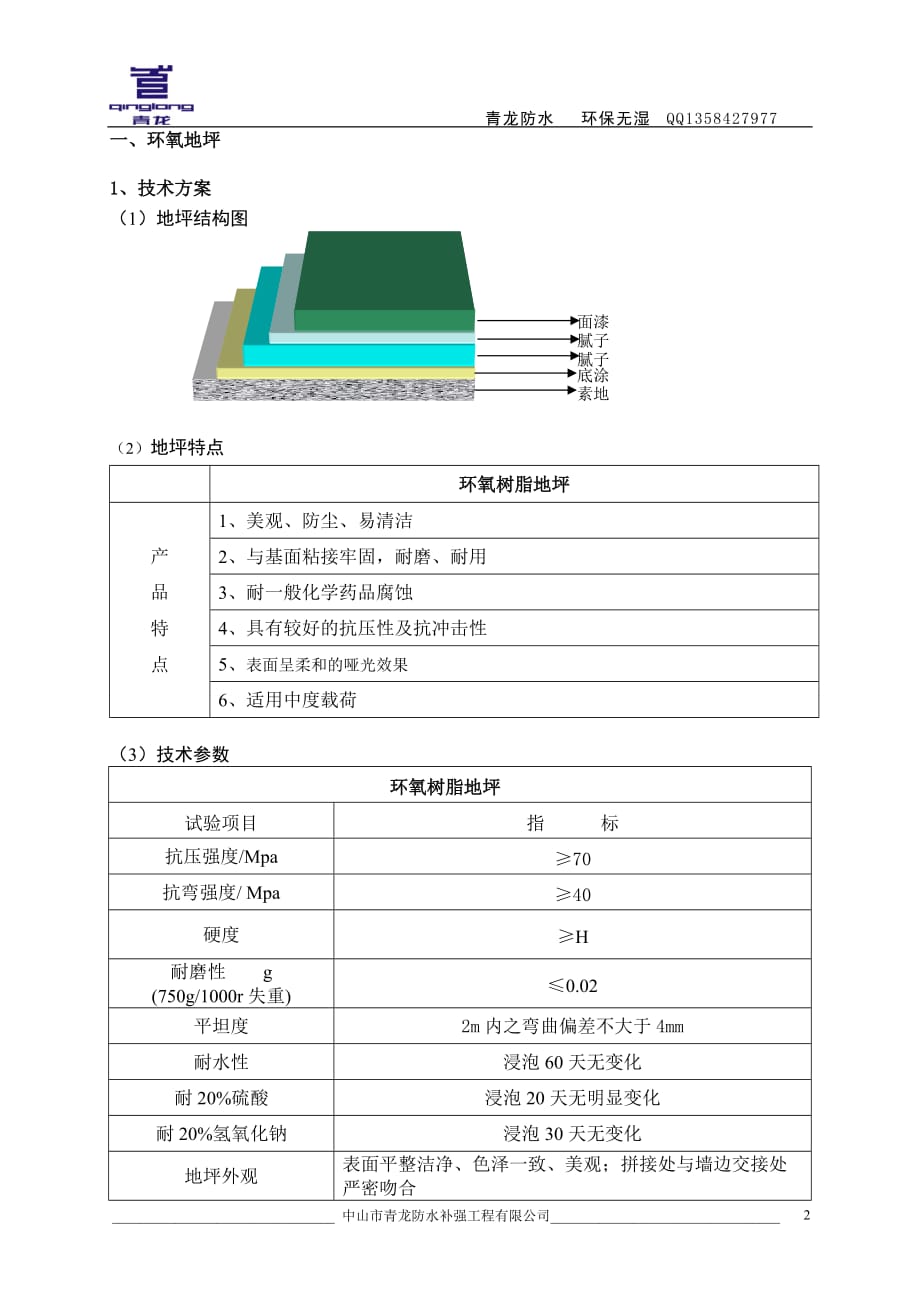 （建筑工程管理）韶关市某厂房环氧地坪工程施工_第2页