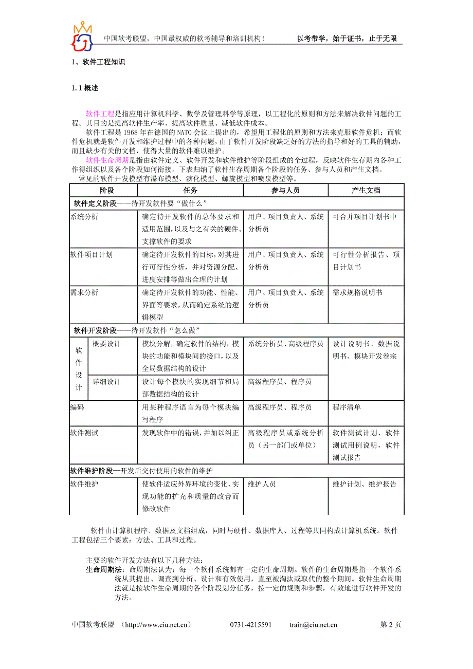 （建筑工程管理）软设(软件工程)_第2页