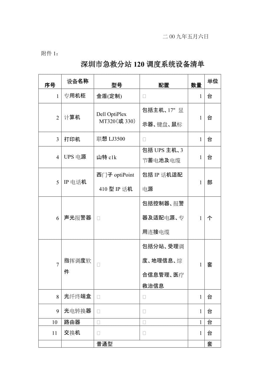 （建筑工程管理）深圳市急救中心指挥调度系统工程介绍(周强)_第5页