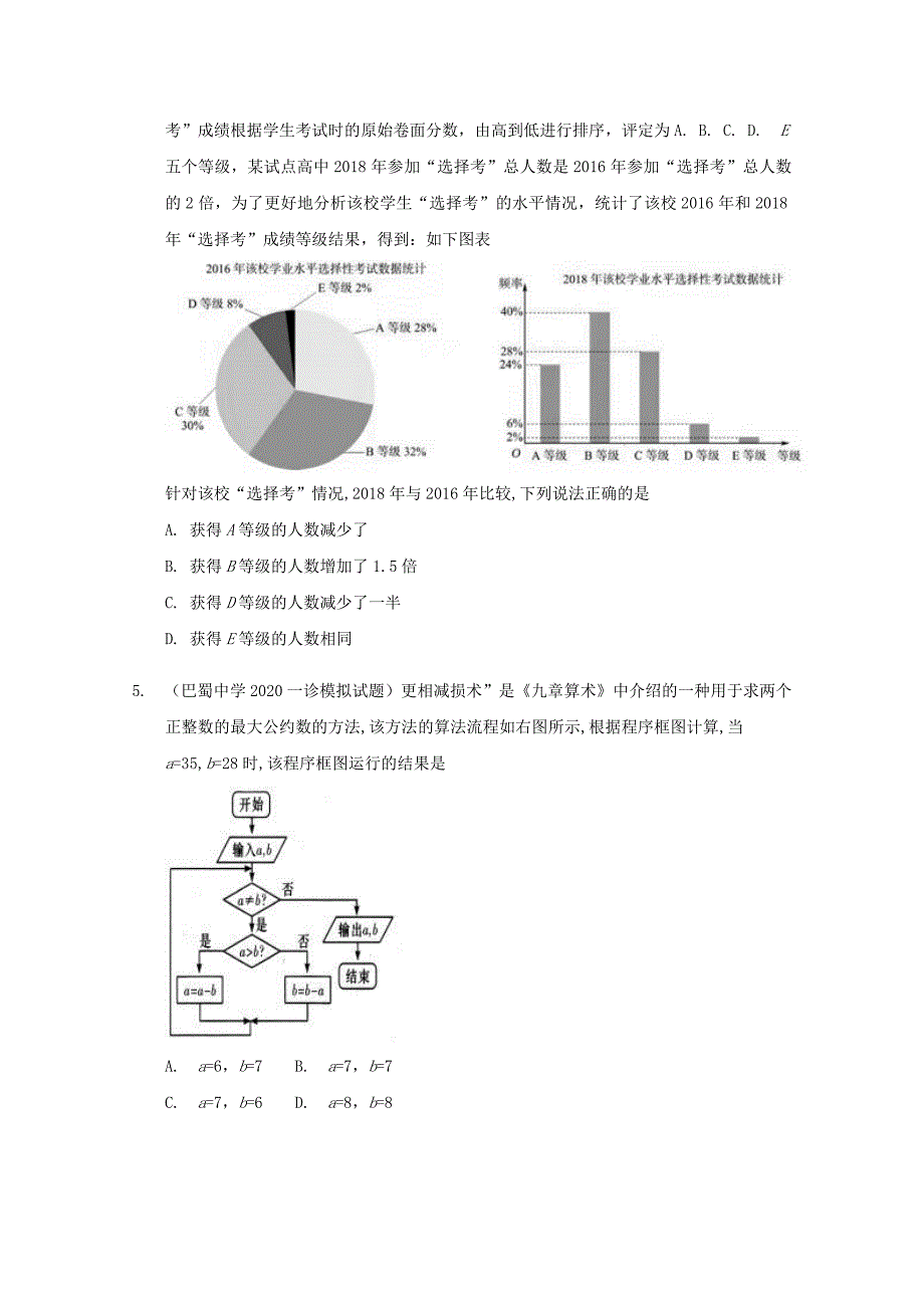 重庆高三数学一诊模拟测试文无.doc_第2页