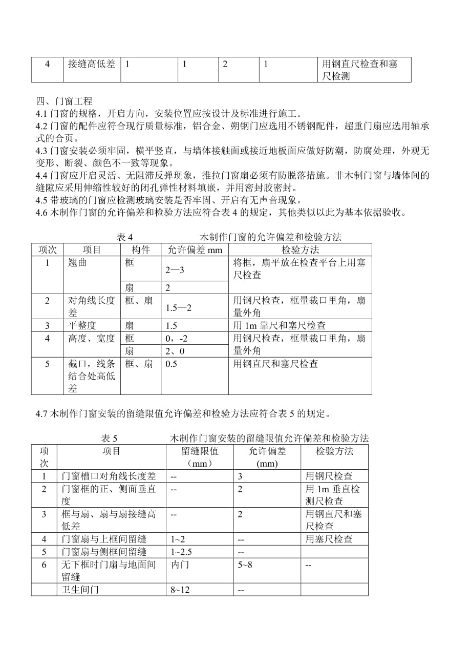 （建筑工程标准法规）广州市家庭居室装修工程质量验收标准_第3页