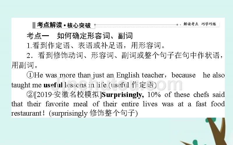 外研版高考英语总复习语法突破《形容词和副词》_第2页