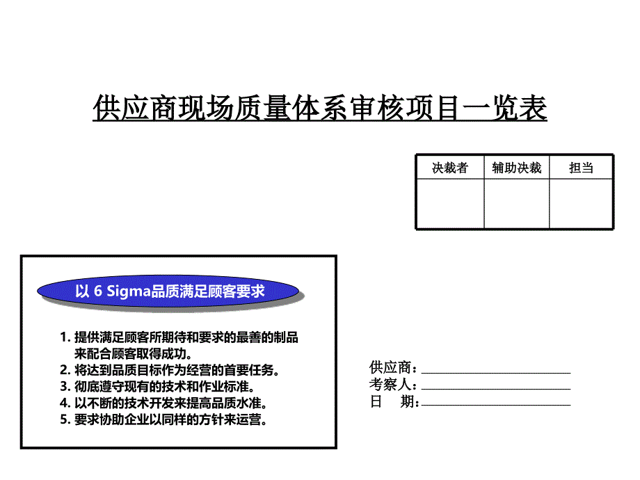 供应商现场质量管理体系PPT课件.ppt_第1页