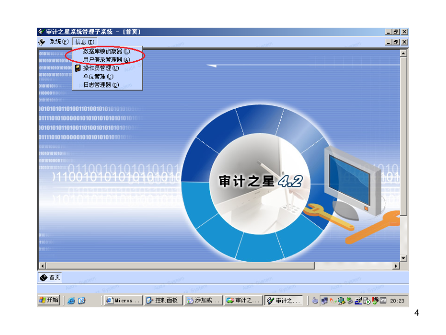 审计之星常见操作PPT课件.ppt_第4页