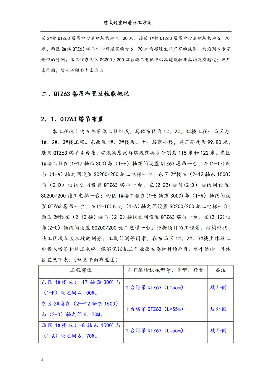 塔式起重机附墙架施工方案知识分享_第4页