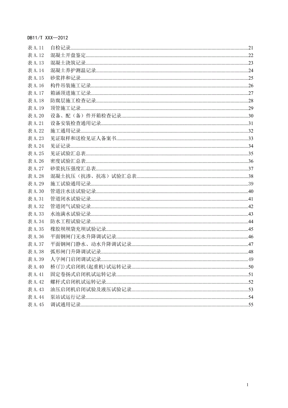 水利工程施工资料管理规程DB11T950-2013幻灯片资料_第4页