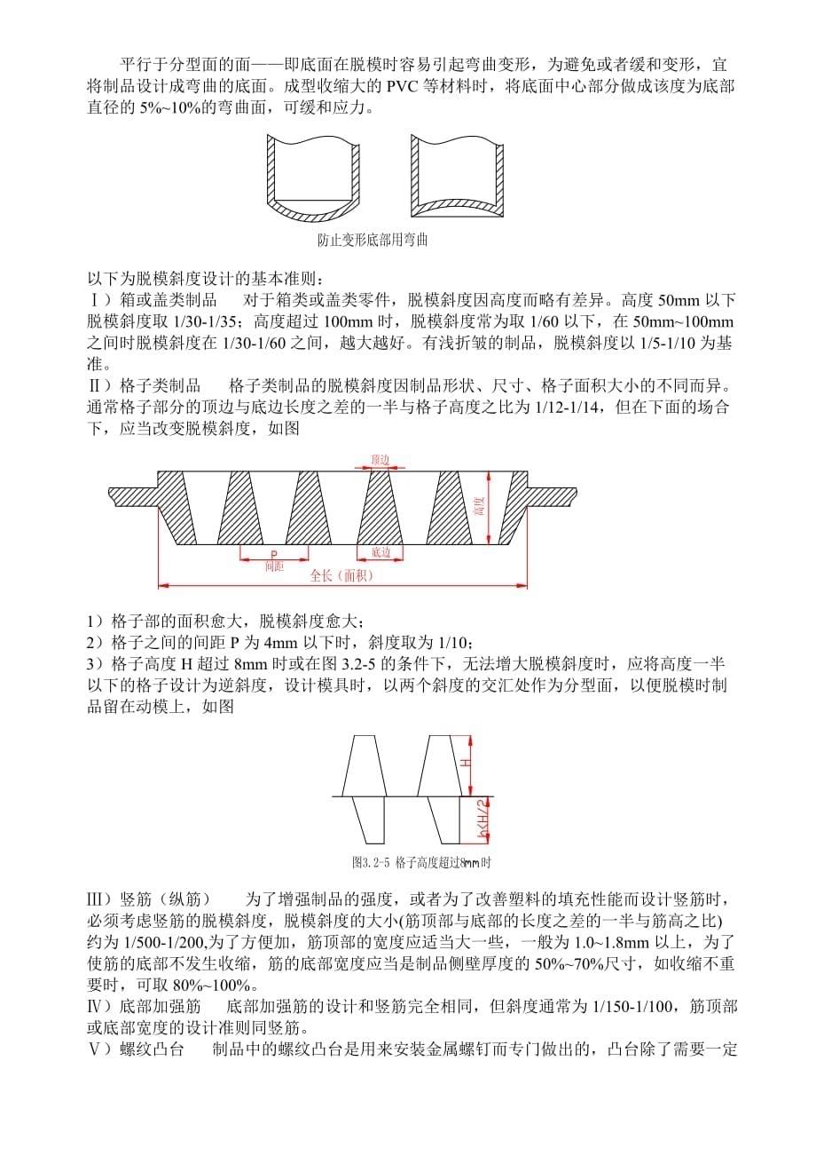 （数控模具设计）常用模具材料及塑料设计知识汇总(绝对经典实用)_第5页