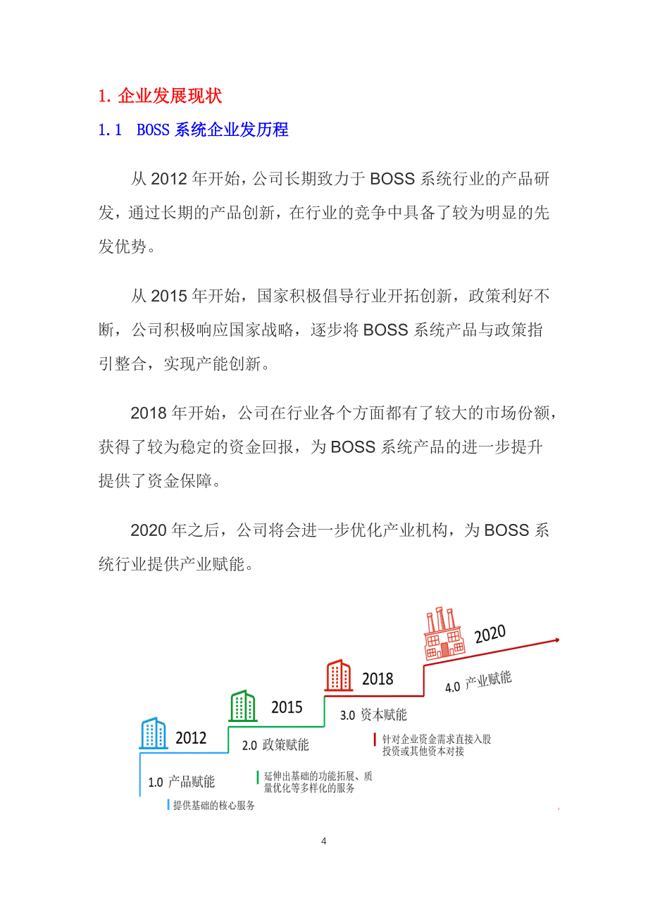 2020BOSS系统行业发展战略经营计划_第4页