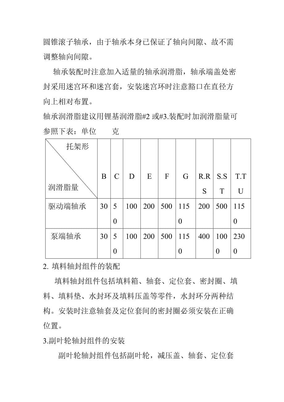 石膏排出泵检修工艺规程_第5页