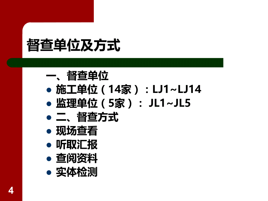 乐自高速监督检查结果通报PPT课件.ppt_第4页