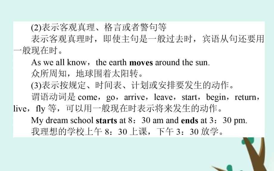 外研版高考英语总复习语法突破《谓语动词（时态、语态、主谓一致）》_第4页