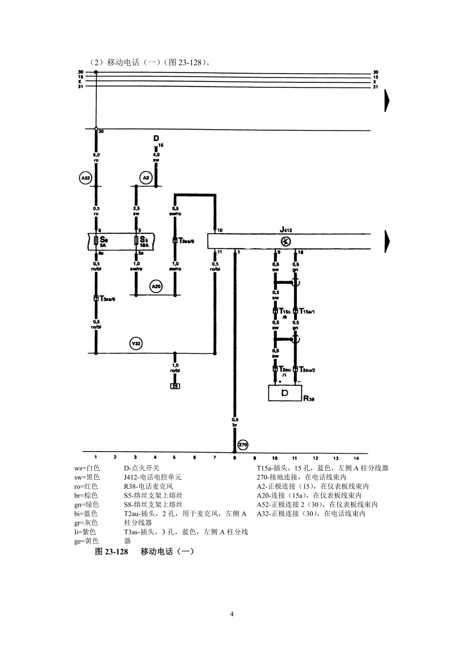 （建筑电气工程）全车电气线路图_第4页