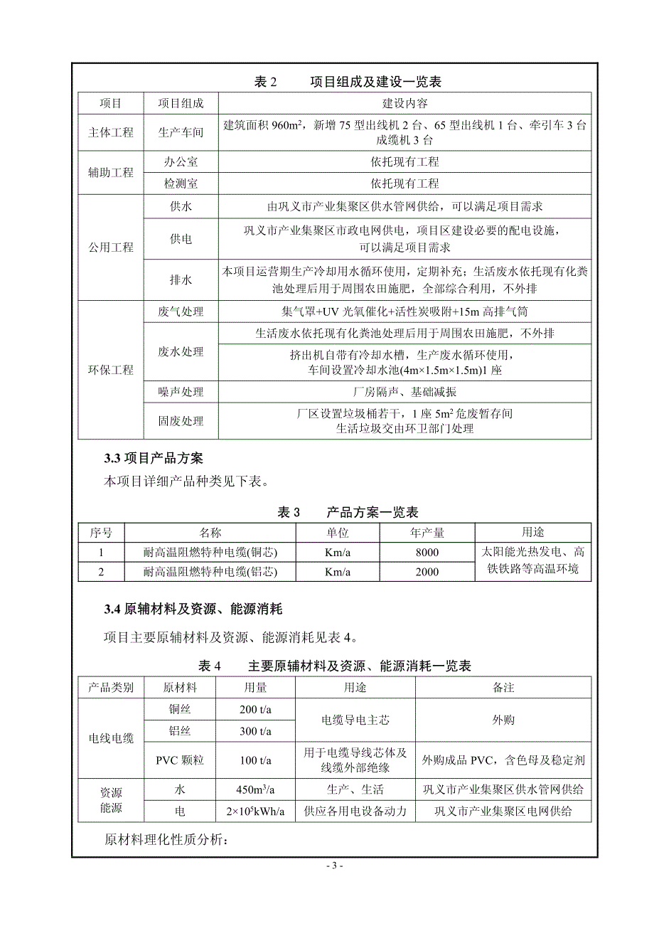 年产30000Km耐高温阻燃特种电缆扩建二期项目环评报告表_第4页