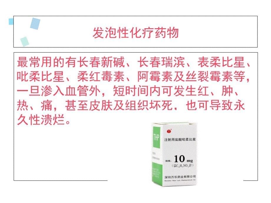 化疗药物外渗的处理24813PPT课件_第5页