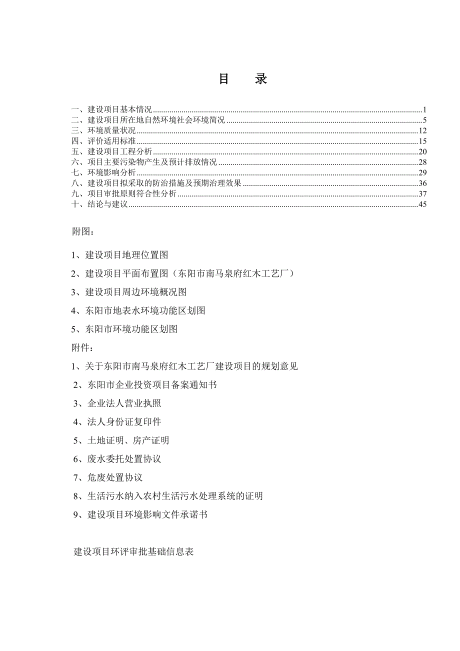 东阳年产 3 6 0 套中高档红木家具生产项目建设项目环评报告表_第2页