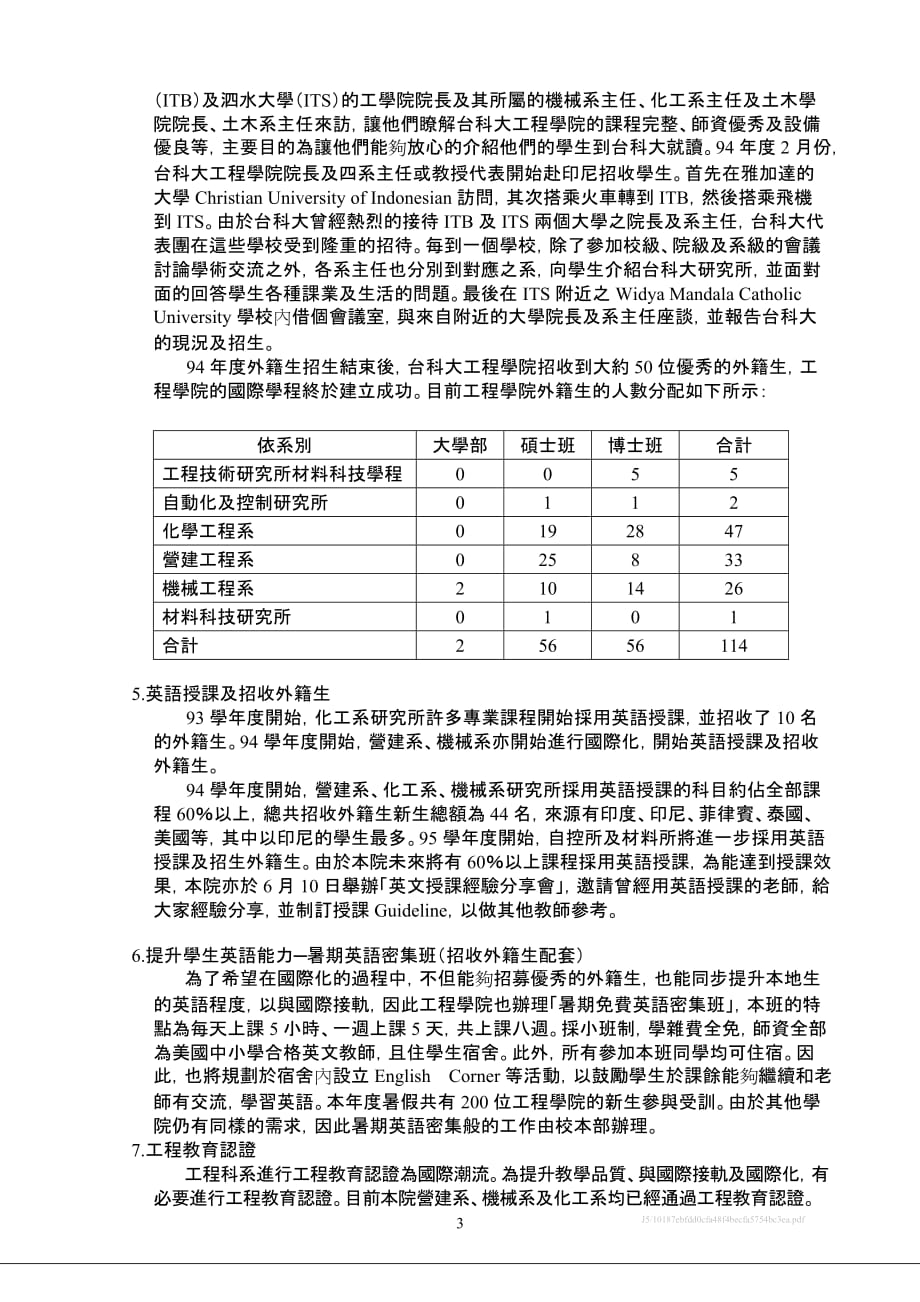 （建筑工程管理）工程学院中长程发展计画_第3页