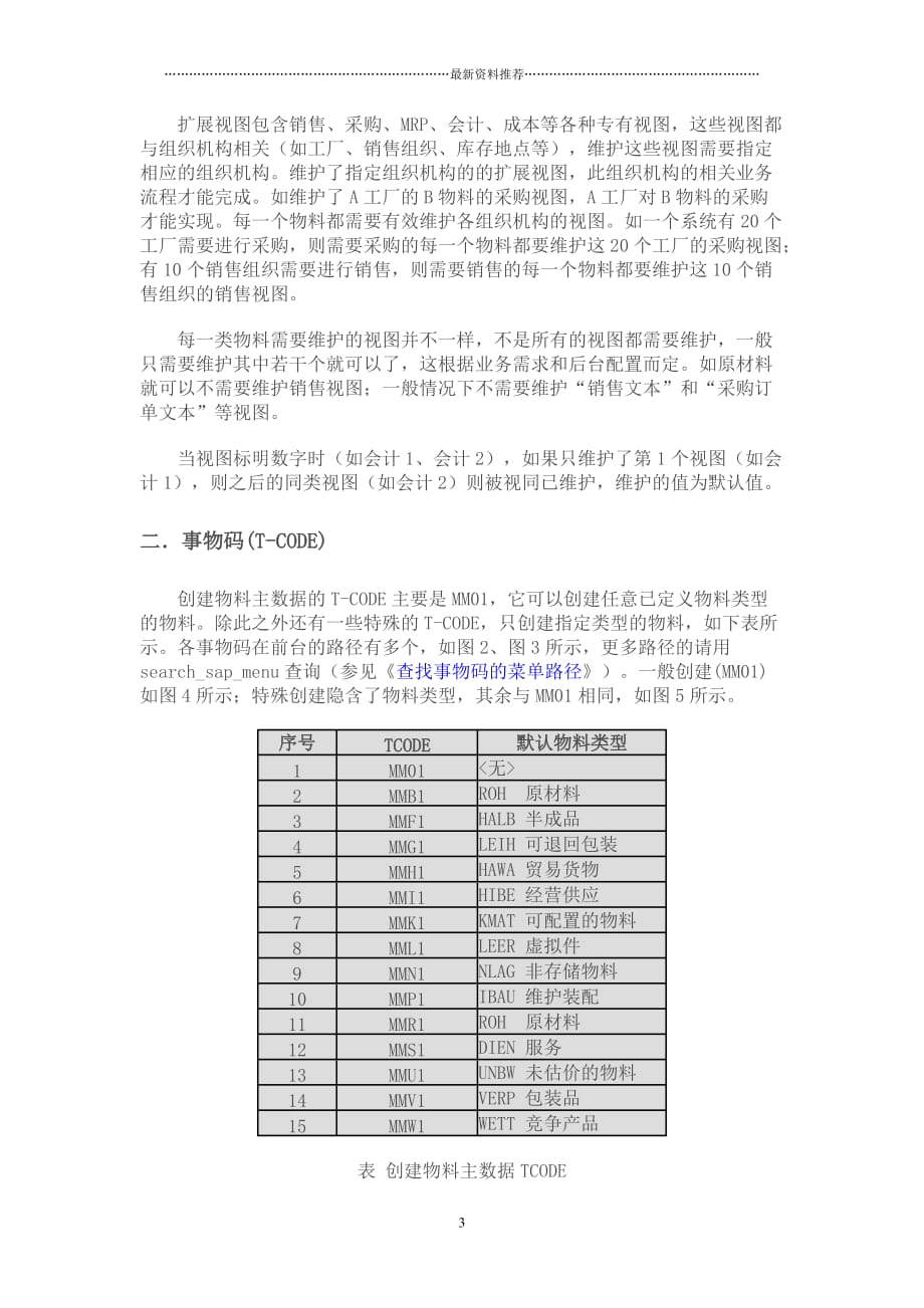 SAP物料主数据全面解释精编版_第3页