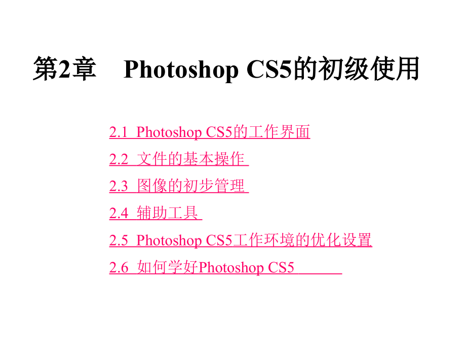 Photoshop_CS5基础教程第1-2章 288p.ppt_第2页