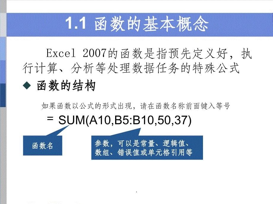 Excel表格数据分析及处理教程ppt课件_第5页