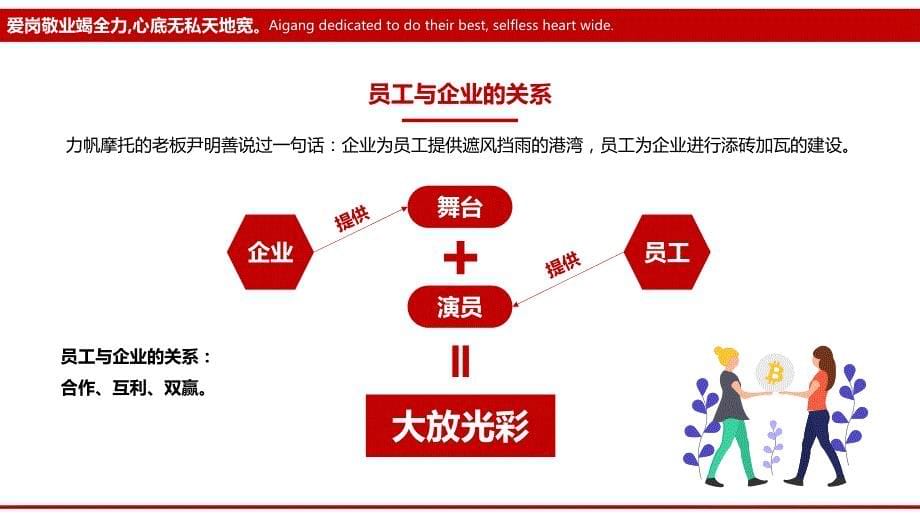 公司员工爱岗敬业培训课件动态PPT模板_第5页