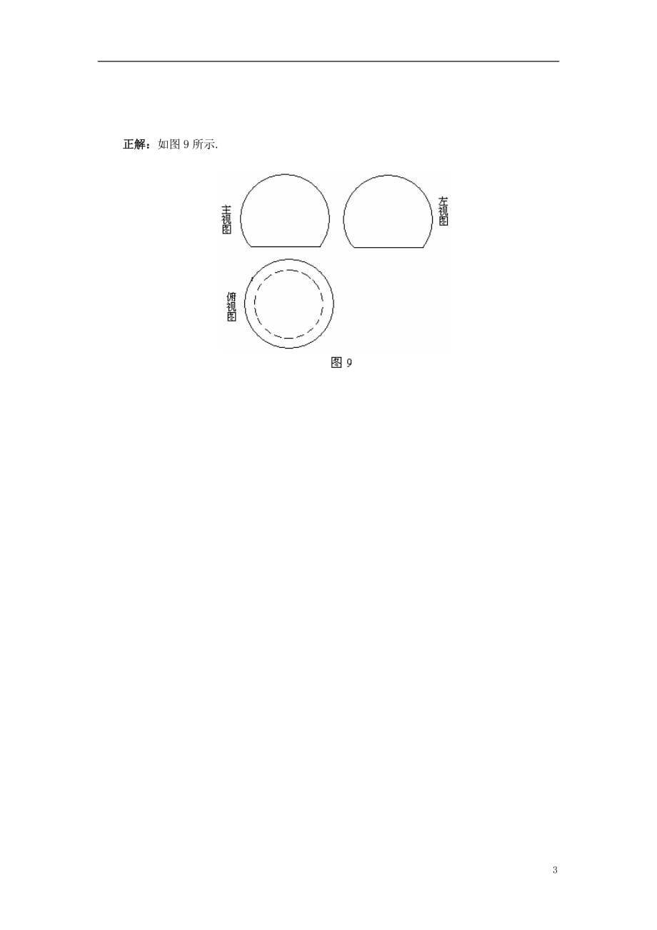 七级数学上册5.4主视图、左视图、俯视图画三视图应注意的事项素材新苏科.doc_第3页