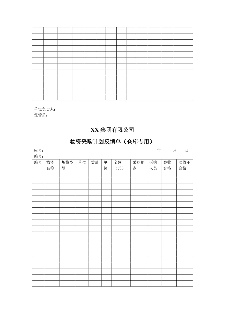 2020年集团采购管理表单精品_第3页