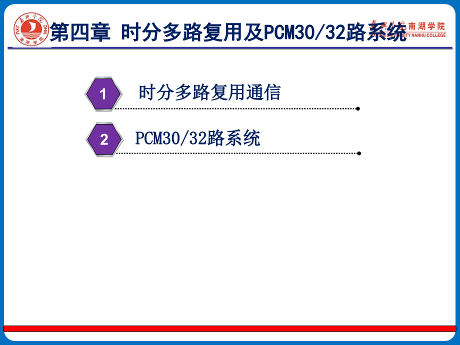 北邮版 数字通信原理 第四章_第1页