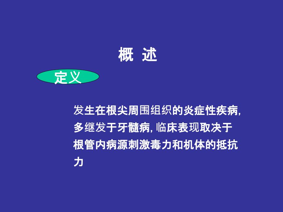 根尖周病的分类临表诊断医学课件_第2页